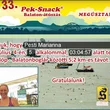 Peti Marianna oklevele a Balaton-átúszásról, ágyéki stabilizációs műtét után.