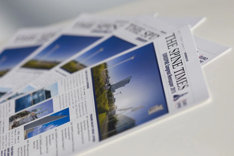 Eurospine kongresszus 20. évfordulójának kiadványa: The Spine Times.