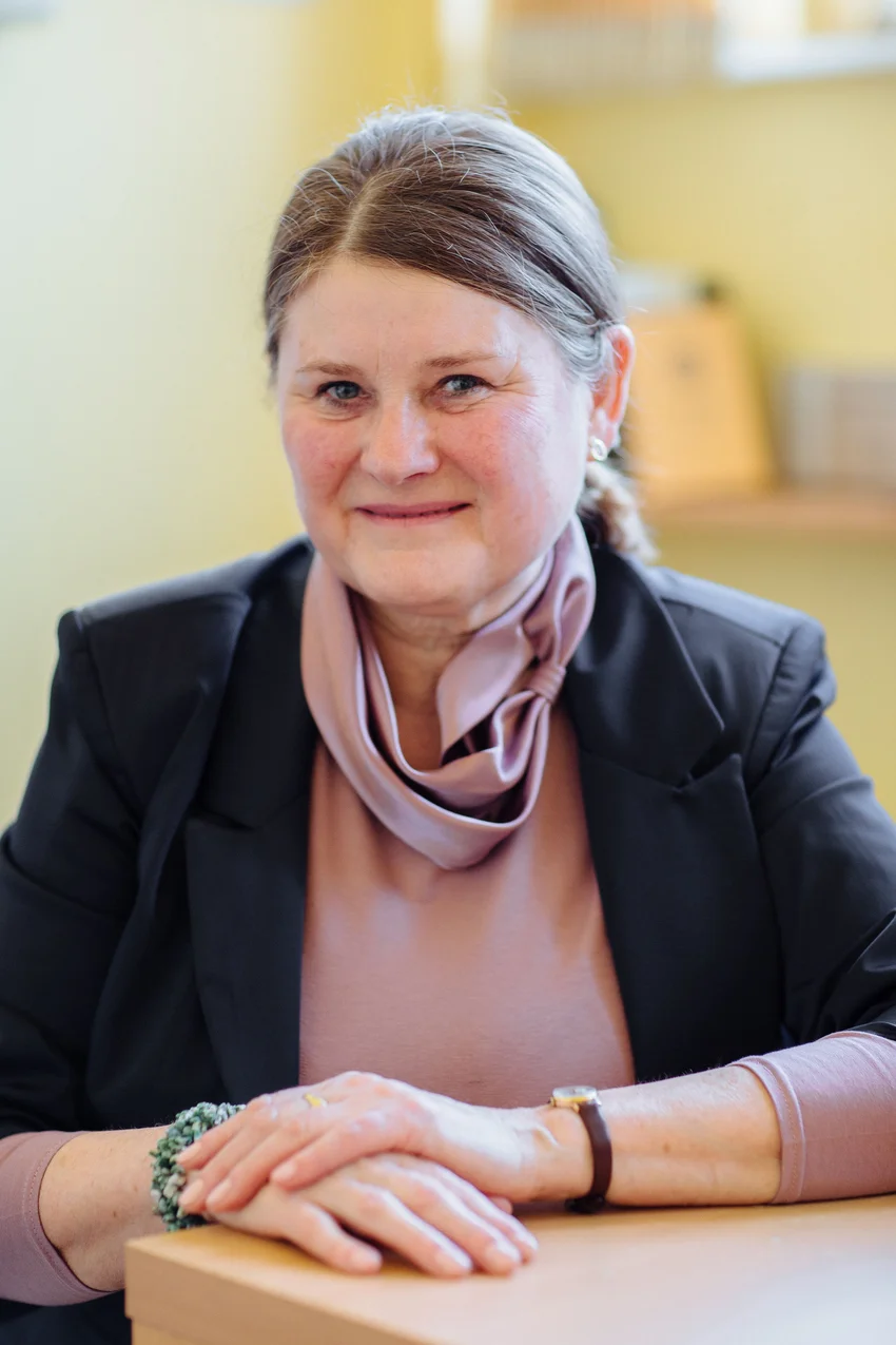 Oroszi Julianna, az Országos Gerincgyógyászati Központ betegoktatója.