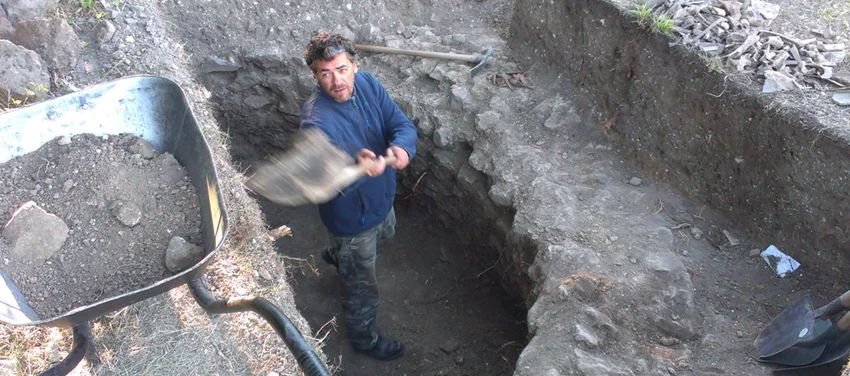 István has undergone stabilization spinal surgery while working.